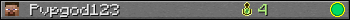 Pvpgod123 userbar 350x20