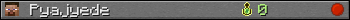 Pyajyede userbar 350x20