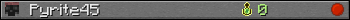 Pyrite45 userbar 350x20