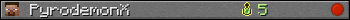 PyrodemonX userbar 350x20