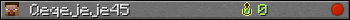 Qeqejeje45 userbar 350x20