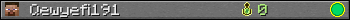 Qewyefi191 userbar 350x20