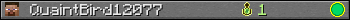 QuaintBird12077 userbar 350x20