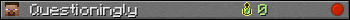Questioningly userbar 350x20