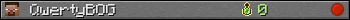 QwertyBOG userbar 350x20