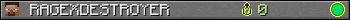 RAGEXDESTROYER userbar 350x20