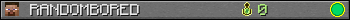 RANDOMBORED userbar 350x20