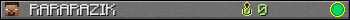 RARARAZIK userbar 350x20