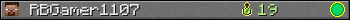 Benutzerleisten 350x20 für RBGamer1107