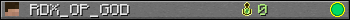 Юзербар 350x20 для RDX_OP_GOD