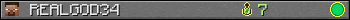 REALGOD34 userbar 350x20