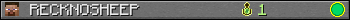 RECKNOSHEEP userbar 350x20