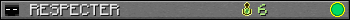 RESPECTER userbar 350x20