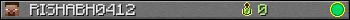 RISHABH0412 userbar 350x20