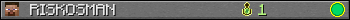 RISKOSMAN userbar 350x20