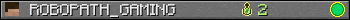 ROBOPATH_GAMING userbar 350x20