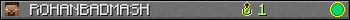 ROHANBADMASH userbar 350x20