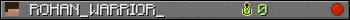 ROHAN_WARRIOR_ userbar 350x20