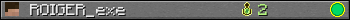 Benutzerleisten 350x20 für ROIGER_exe