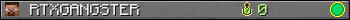 RTXGANGSTER userbar 350x20