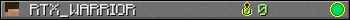 RTX_WARRIOR userbar 350x20