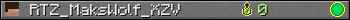 RTZ_MaksWolf_XZV userbar 350x20