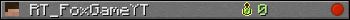 RT_FoxGameYT userbar 350x20