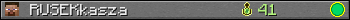 RUSEKkasza userbar 350x20
