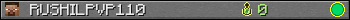 Юзербар 350x20 для RUSHILPVP110