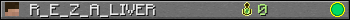 R_E_Z_A_LIVER userbar 350x20