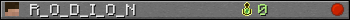 R_O_D_I_O_N userbar 350x20