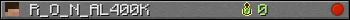 R_O_N_AL400K userbar 350x20