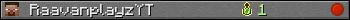 RaavanplayzYT userbar 350x20