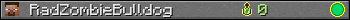 RadZombieBulldog userbar 350x20