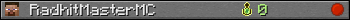 RadhitMasterMC userbar 350x20