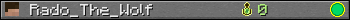 Rado_The_Wolf userbar 350x20