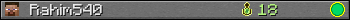 Rahim540 userbar 350x20