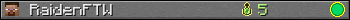 RaidenFTW userbar 350x20