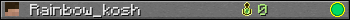 Benutzerleisten 350x20 für Rainbow_kosh