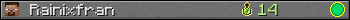 Rainixfran userbar 350x20