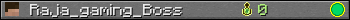 Raja_gaming_Boss userbar 350x20