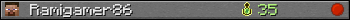 Ramigamer86 userbar 350x20