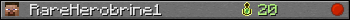 RareHerobrine1 userbar 350x20