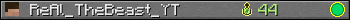 ReAl_TheBeast_YT userbar 350x20