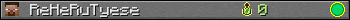 ReHeRuTyese userbar 350x20