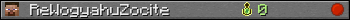 ReWogyahuZocite userbar 350x20