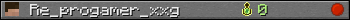 Re_progamer_xxg userbar 350x20