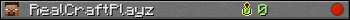 RealCraftPlayz userbar 350x20