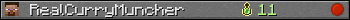 RealCurryMuncher userbar 350x20