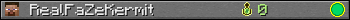 RealFaZeKermit userbar 350x20